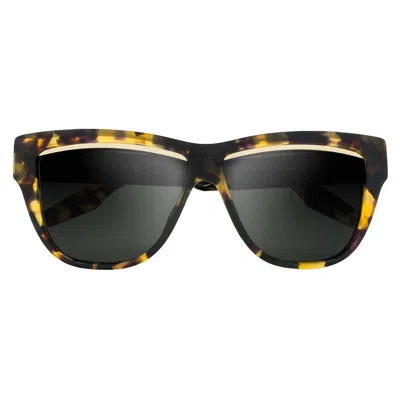 Ivi Vision Dusky - Brushed Black / Grey Lens In Polished Vintage Tortoise In Brown