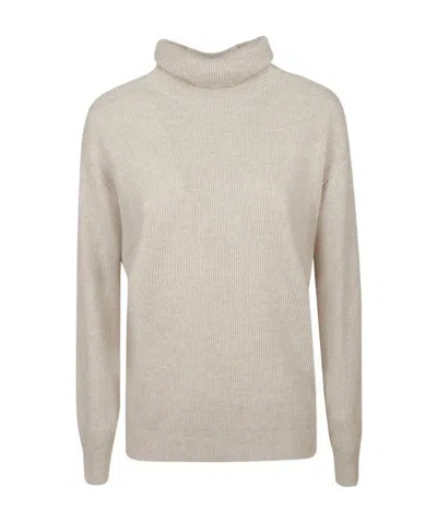 Brunello Cucinelli Turtleneck Ribbed-knit Jumper