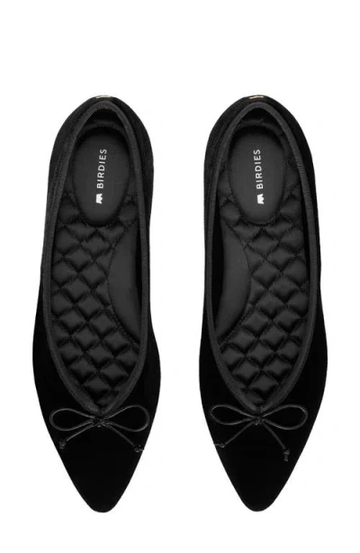 Birdies Goldfinch Suede Ballet Flat