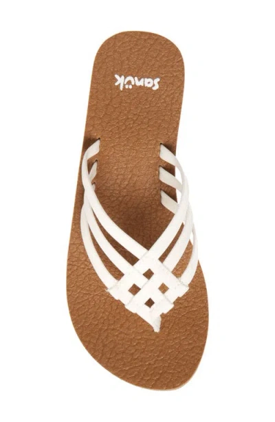 Sanuk Yoga Sandy Flip Flop