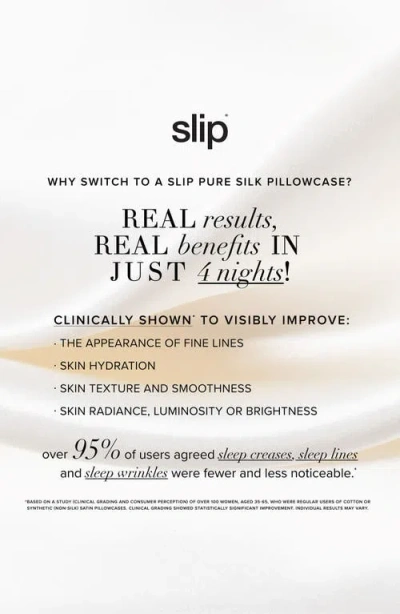 Slip Just Married Pure Silk Pillowcase Duo