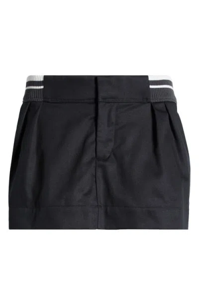 Nike Sportswear Low Rise Canvas Miniskirt