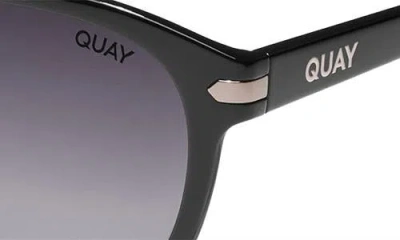 Quay Slicked Back 55mm Polarized Aviator Sunglasses