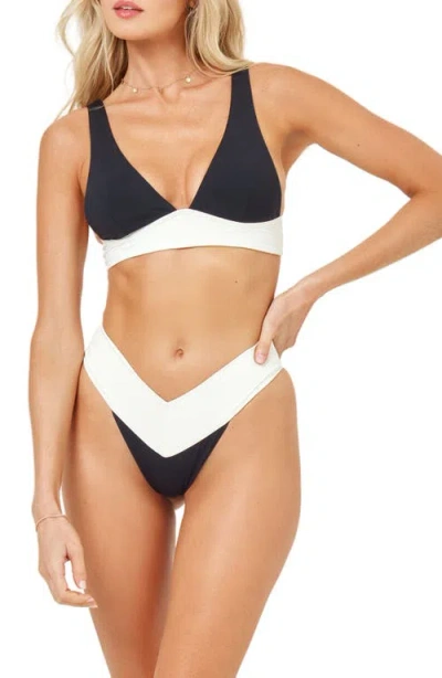 L*space Quinn High Cut Bikini Bottoms