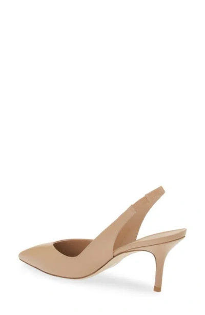 Stuart Weitzman Eva Pointed Toe Slingback Pump