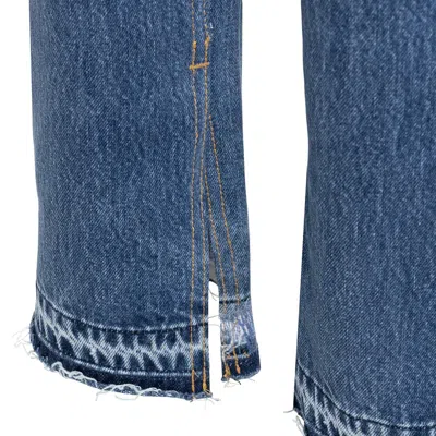 Re/done High-rise Slim-fit Jeans In Blue