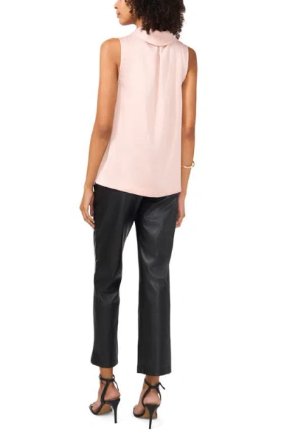 Vince Camuto Hammered Satin Sleeveless Cowl Neck Top