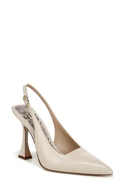 Sam Edelman Odette Slingback Pump Alpine Ivory Leather