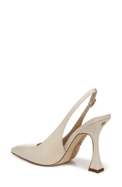 Sam Edelman Odette Slingback Pump Alpine Ivory Leather