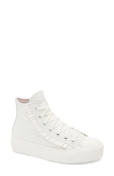 Converse White Chuck Taylor All Star Move High Top Sneakers