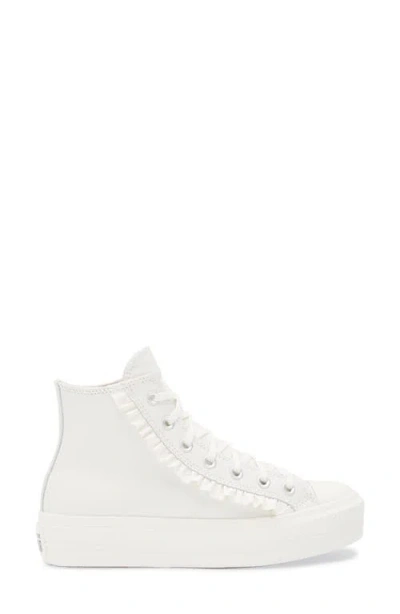 Converse White Chuck Taylor All Star Move High Top Sneakers