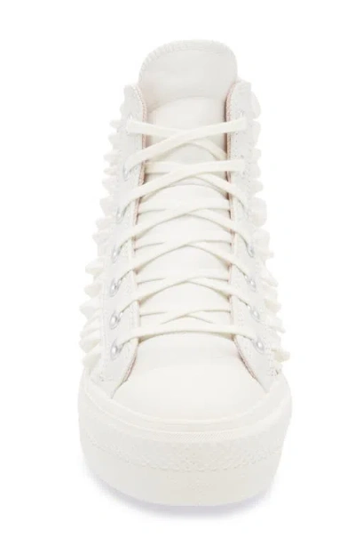 Converse White Chuck Taylor All Star Move High Top Sneakers