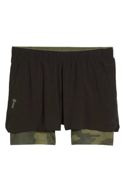 Roark Bommer Lined Training Shorts In Black