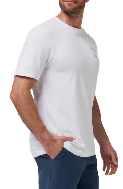 Travismathew Drink Ticket Graphic T-shirt In White