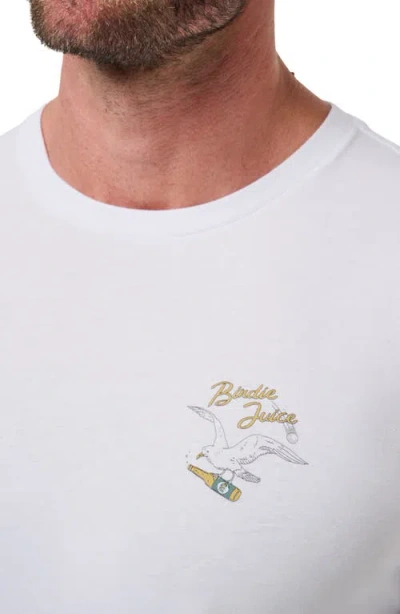 Travismathew Drink Ticket Graphic T-shirt In White