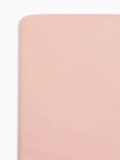 Colored Organics Organic Fitted Crib Sheet In Pink