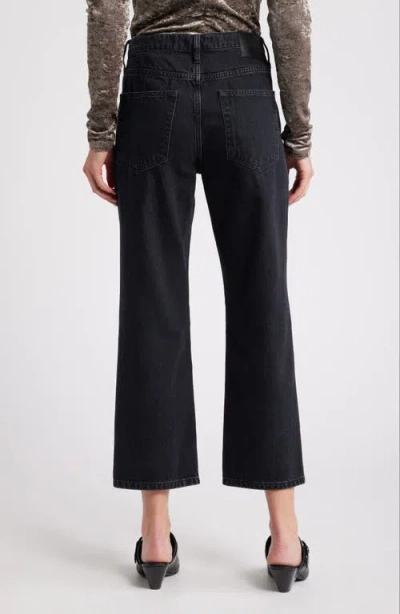 Frame The Beaded Hang Cropped Straight Leg Jeans