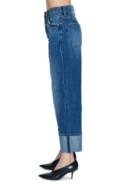 Pistola Ryder High-rise Cuffed Straight Jeans