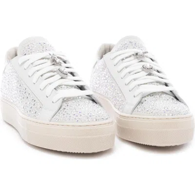 P448 Thea Embellished Platform Sneaker