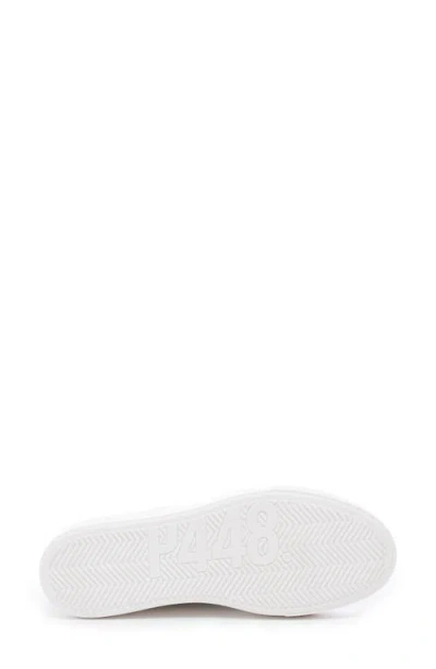 P448 Thea Platform Sneaker In White
