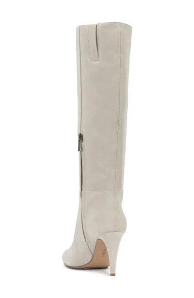 Vince Camuto Womens Brigitte Dress Boots Regular Wide Extra Wide Calf In White