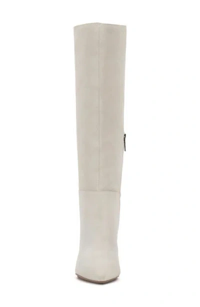 Vince Camuto Womens Brigitte Dress Boots Regular Wide Extra Wide Calf In White