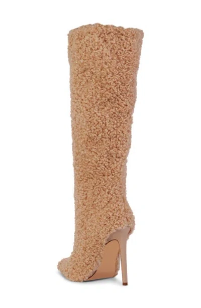 Azalea Wang Paityn Faux Shearling Knee High Boot