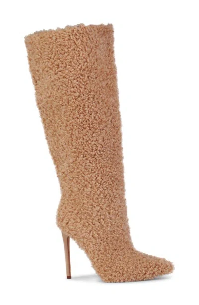 Azalea Wang Paityn Faux Shearling Knee High Boot