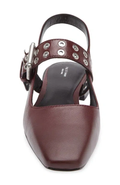 Rag & Bone Astra Mary Jane Slingback Flat