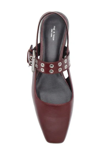 Rag & Bone Astra Mary Jane Slingback Flat