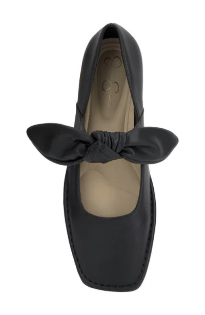 Jessica Simpson Women's Lysute Bow Knot Strap Ballet Flats