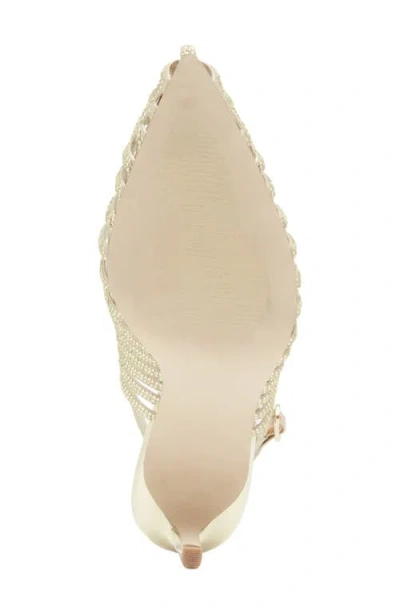 Steve Madden Carleight Slingback Pointed Toe Pump In Gold