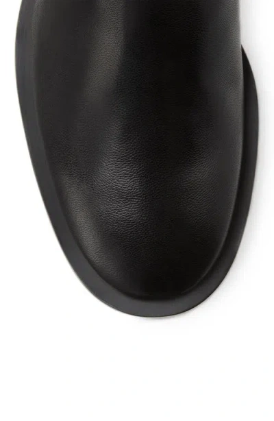 Stuart Weitzman 5050 Leather Lug-sole Knee Boots