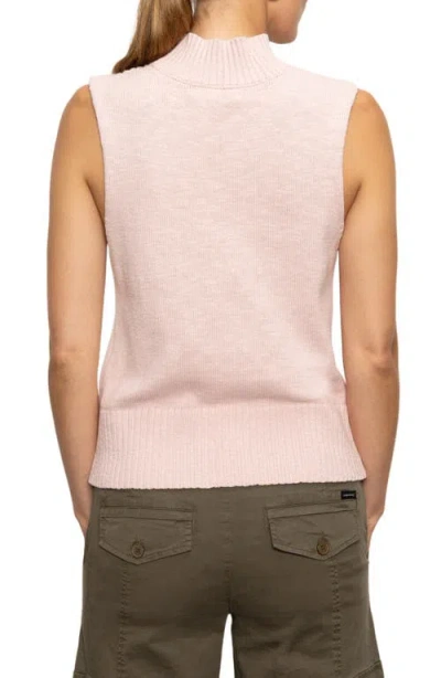 Sanctuary Cotton Turtleneck Sweater Tank