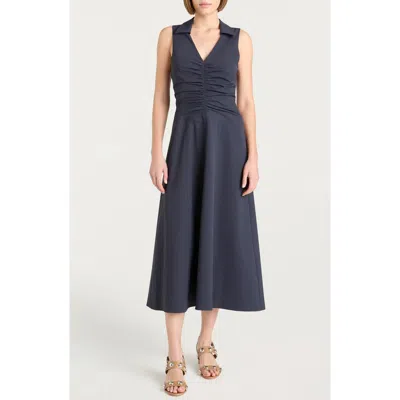 Cinq À Sept Kilda A-line Dress In Blue