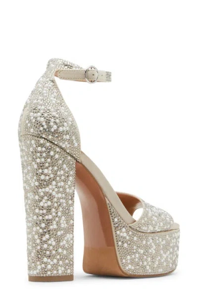Steve Madden Glam Ankle Strap Platform Sandal