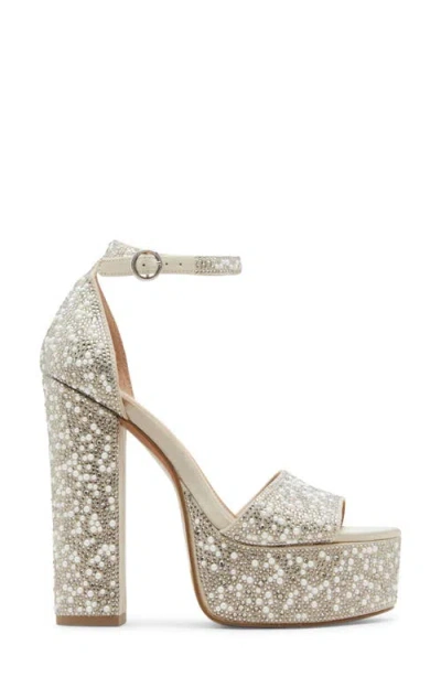 Steve Madden Glam Ankle Strap Platform Sandal