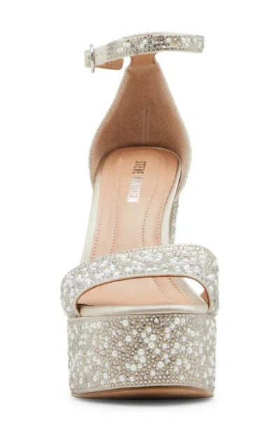 Steve Madden Glam Ankle Strap Platform Sandal