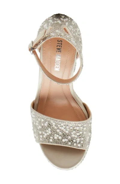 Steve Madden Glam Ankle Strap Platform Sandal