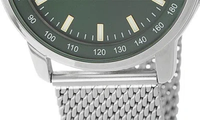 Perry Ellis Solar Powered Mesh Bracelet Watch, 41mm