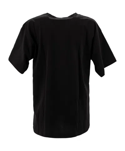 Philosophy Di Lorenzo Serafini Black T-shirt With Logo In Black