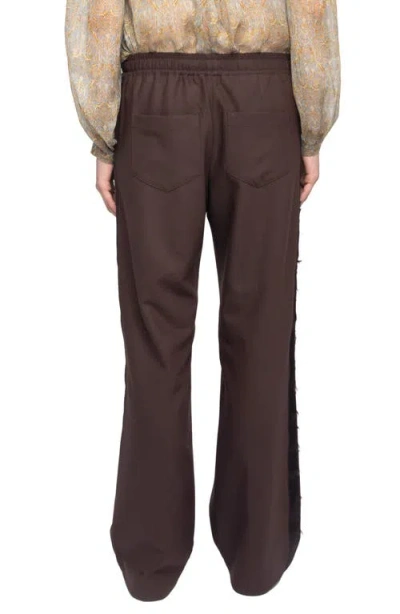 Zadig & Voltaire Poma Tailleur Drawstring Pants In Brown