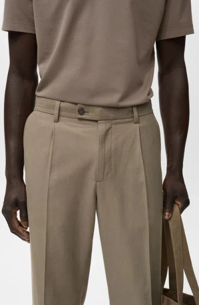 Mango Men's Slim-fit Cotton Pants In Gray