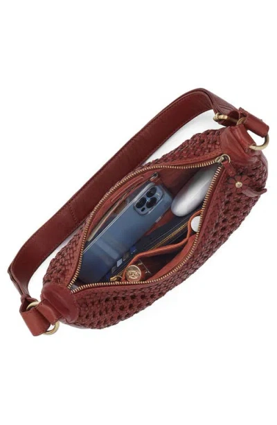 Hobo Hazel Woven Leather Sling Bag