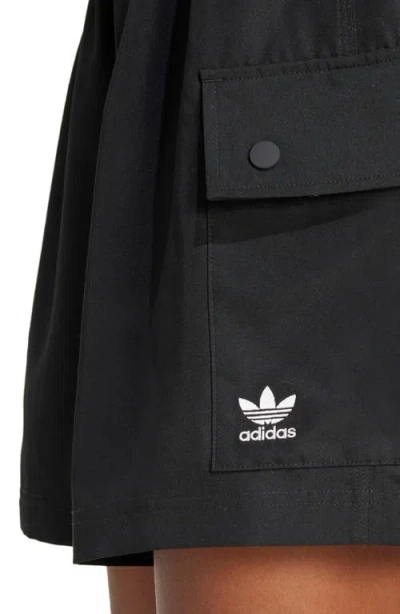Adidas Originals Essentials Cargo Shorts In Black