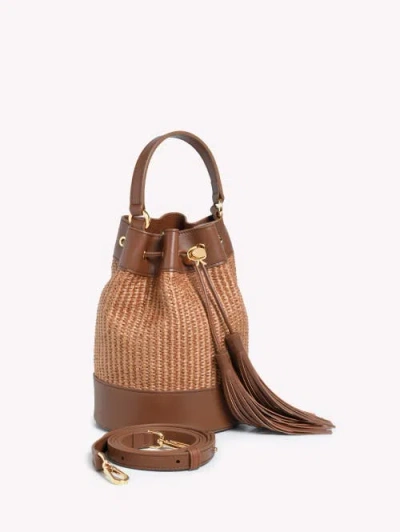 Gianvito Rossi Tassel-detail Bucket Bag
