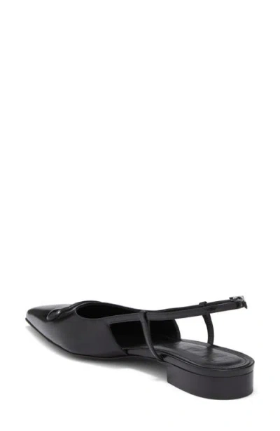 Marni Trunkaroo Pointed Toe Slingback Flat
