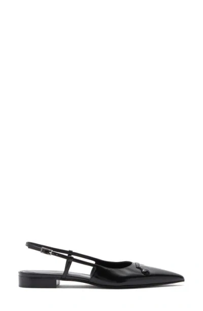 Marni Trunkaroo Pointed Toe Slingback Flat