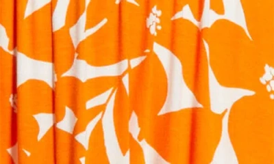 Universal Standard Liquid Jersey Maxi Dress In Orange