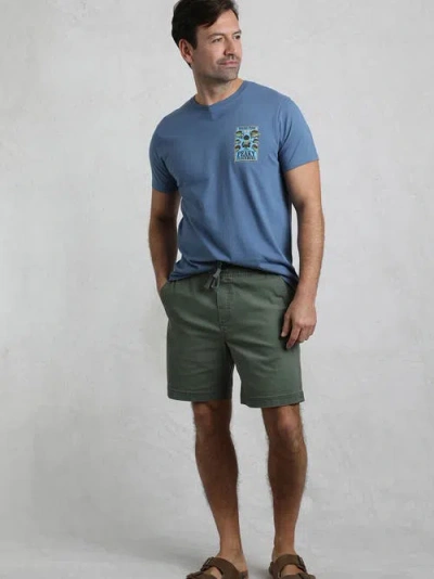 Weird Fish Weston Relaxed Canvas Shorts